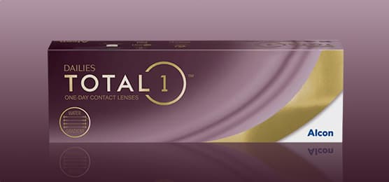 DAILIES TOTAL1® contact lens packaging