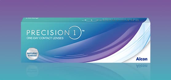 PRECISION1® contact lens packaging
